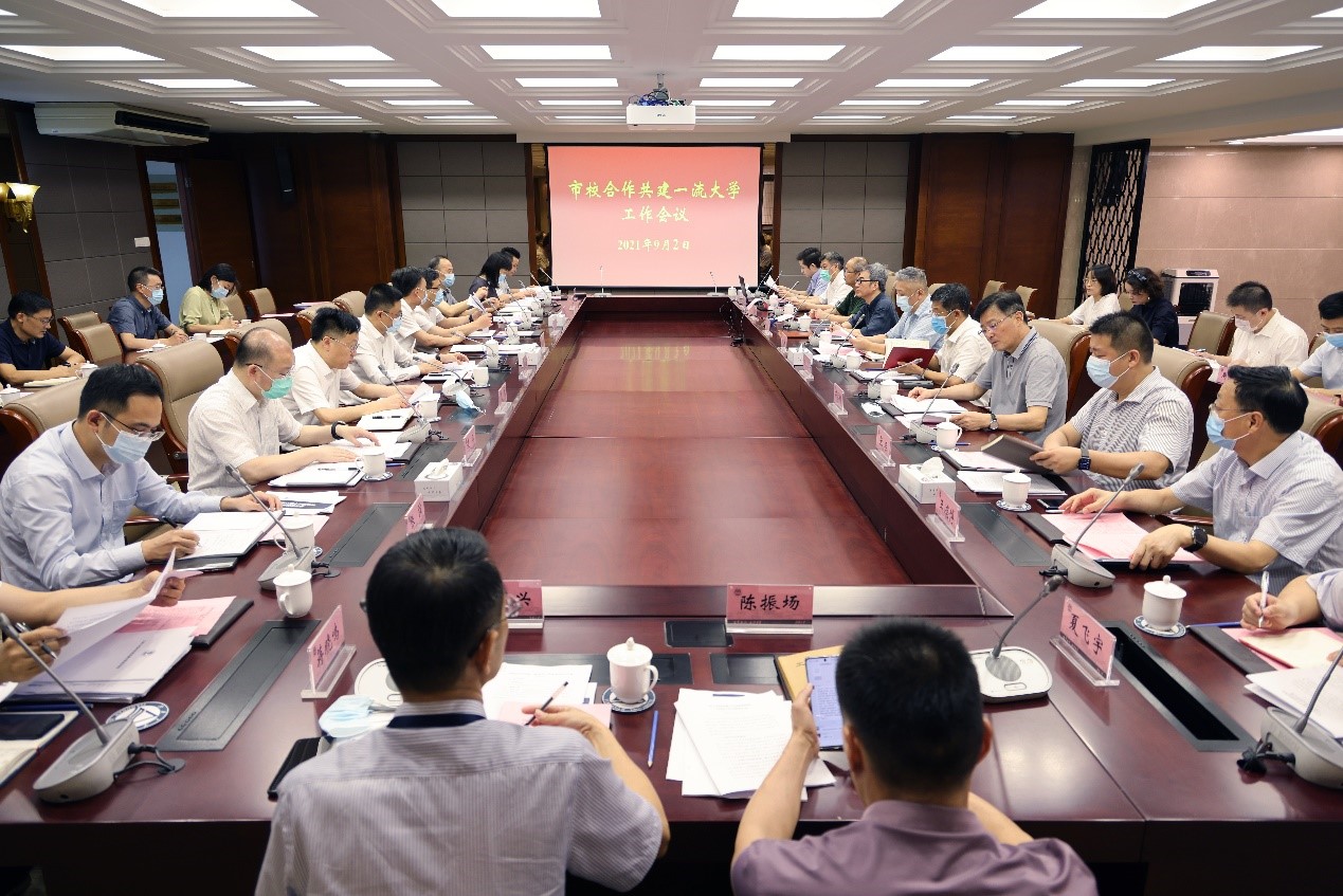 无锡市副市长秦咏薪一行来校推进市校合作共建工作