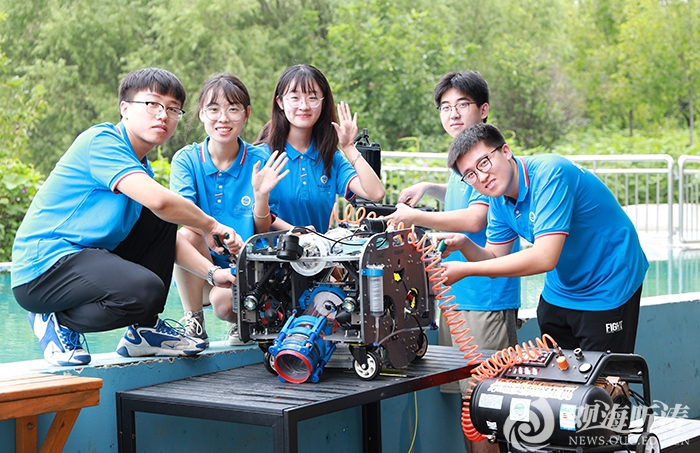 中国海大学子在第十届全国海洋航行器设计与制作大赛中获佳绩