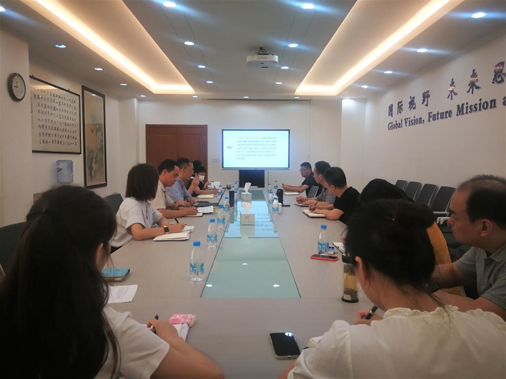 校领导走访国际教育学院与北美学院调研指导新学期工作