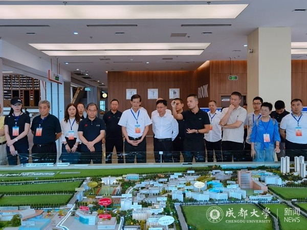 市政协副主席刘仆、韩轶到校视察调研大运村场馆建设情况