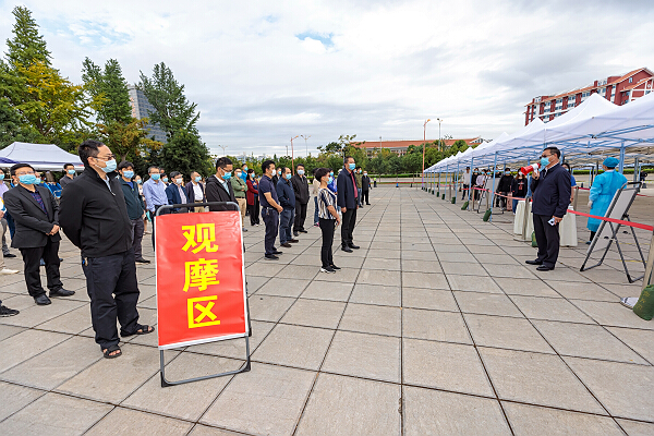 云南大学开展2021年秋季学期新冠肺炎疫情防控应急处置演练