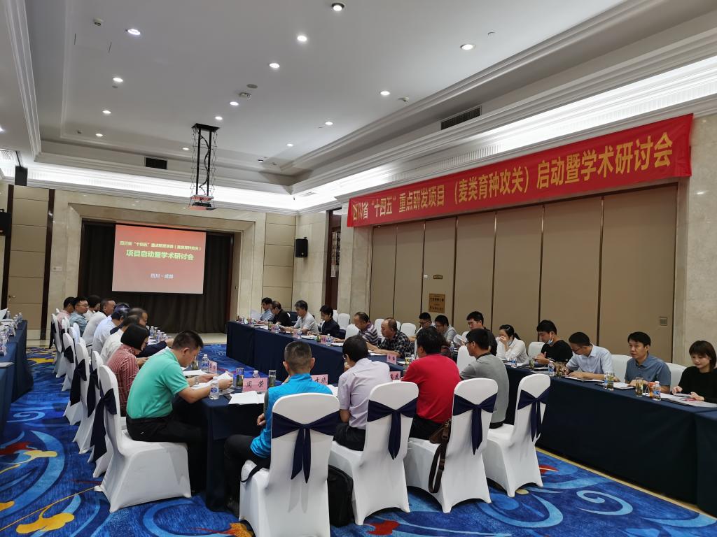 四川省“十四五”重点研发项目（麦类育种攻关）启动暨学术研讨会在