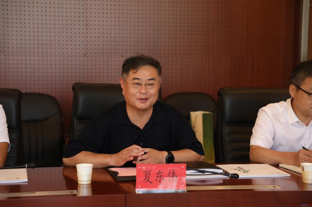山东土地城乡融合发展集团董事长俞正强一行来访