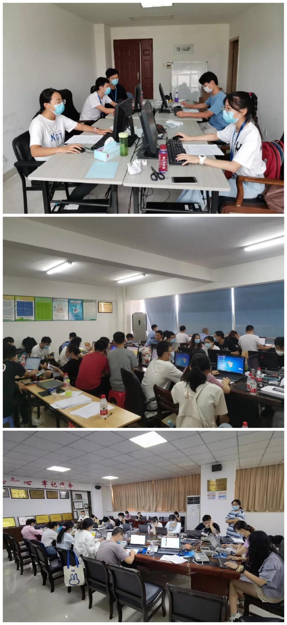 厦大学子把课堂搬到战疫一线