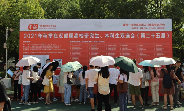 2021在汉部属高校联合双选会在我校顺利举办