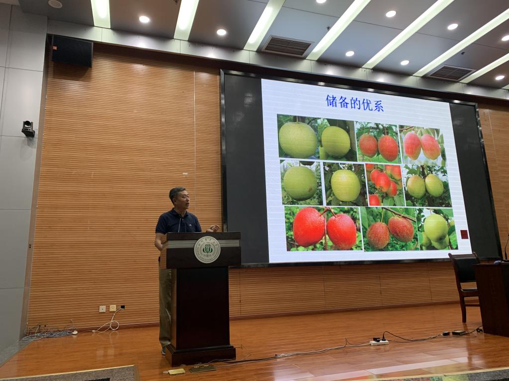 梨专家李秀根研究员做客园艺青年博士论坛