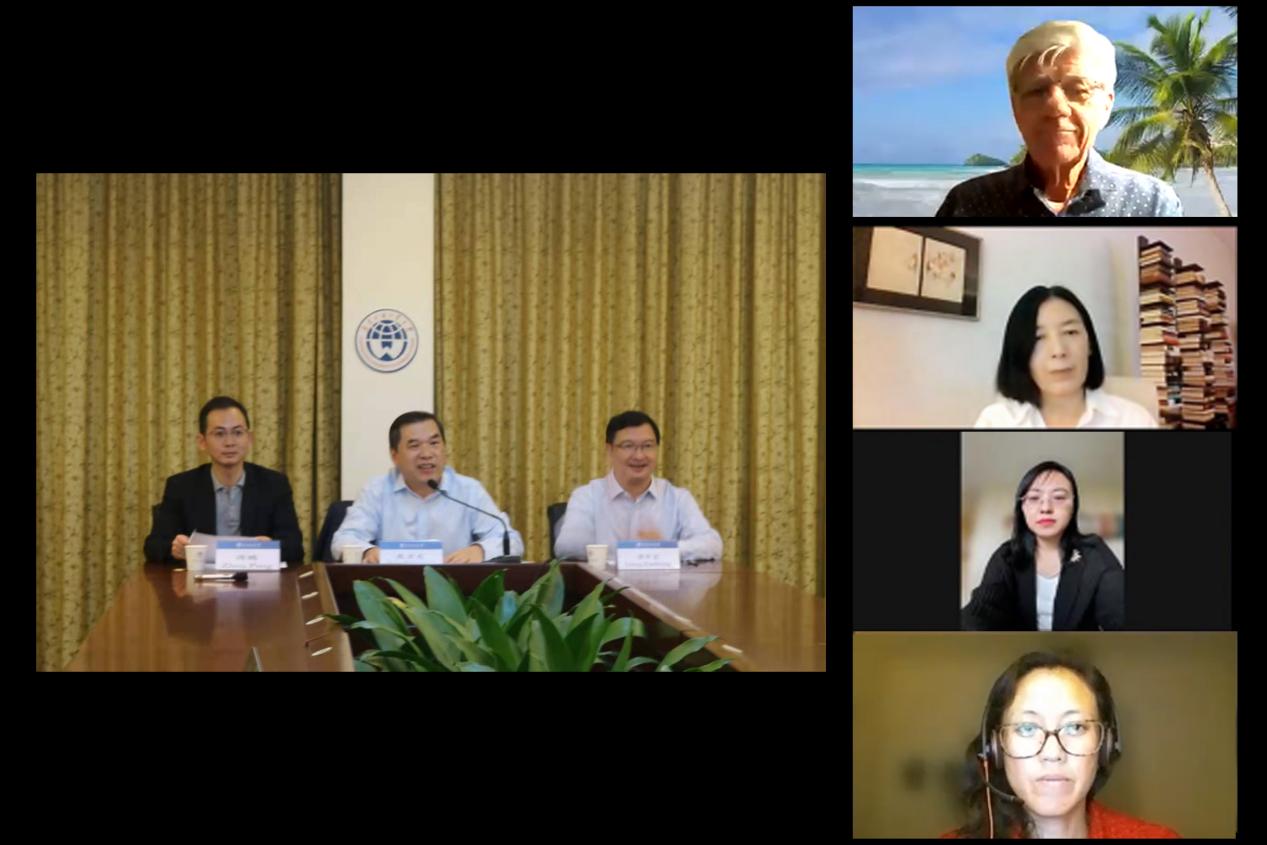 我校与美国布劳沃德学院洽谈项目合作
