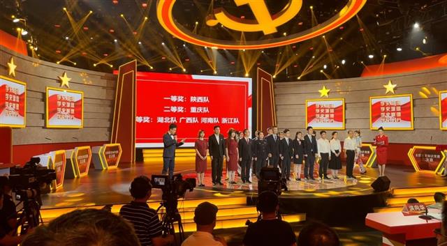 我校学生常超作为陕西省代表参加“全国党史知识竞赛”总决赛荣获一等奖