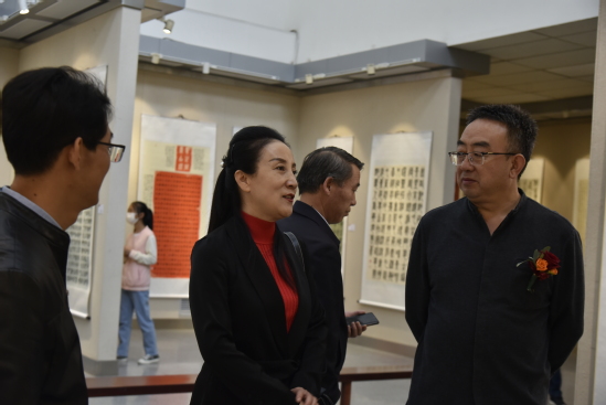 西北师大举办历届书法高研班、本科毕业班学生优秀书法作品展