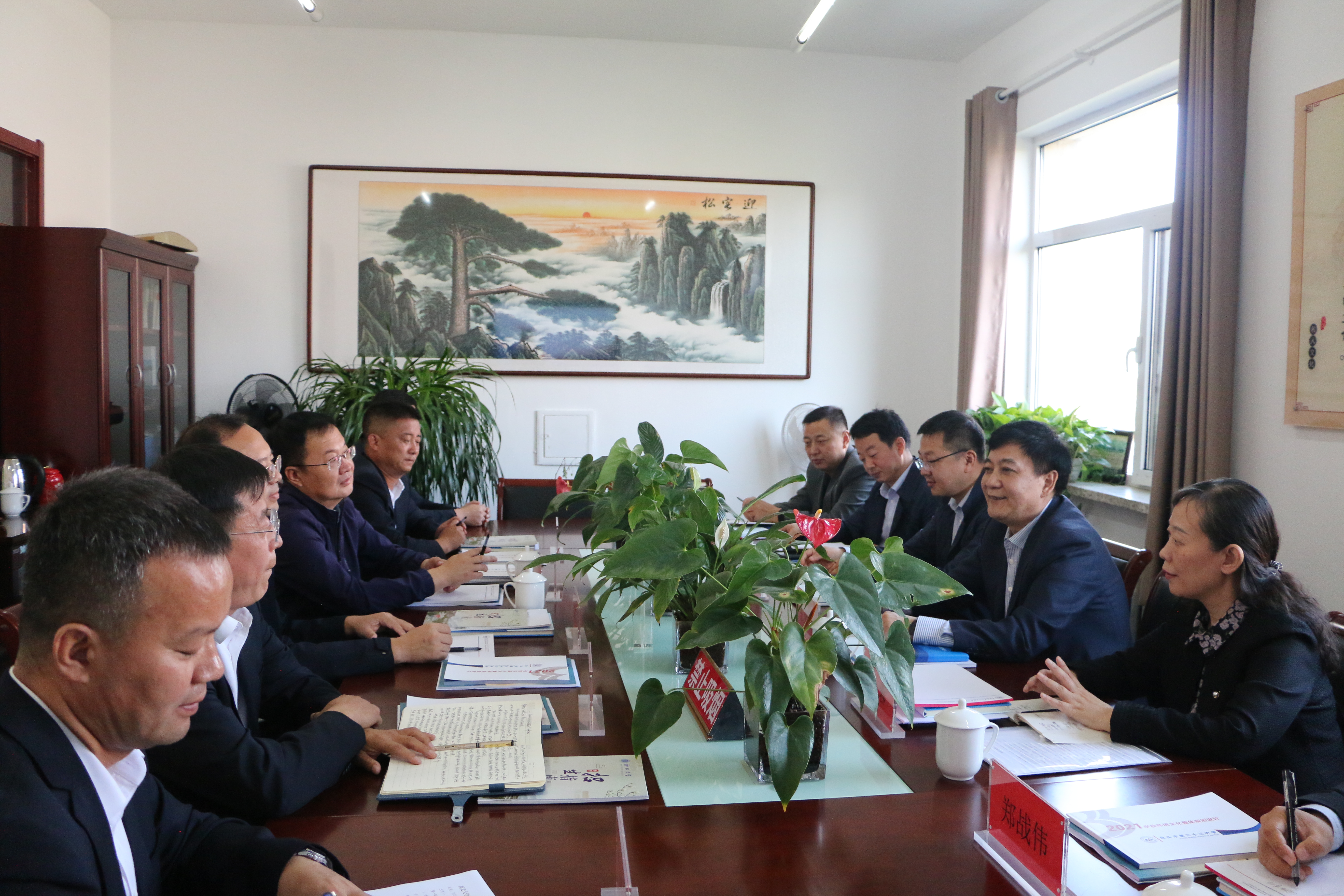 我校王亚杰书记一行赴内蒙挂牌四所优质生源基地