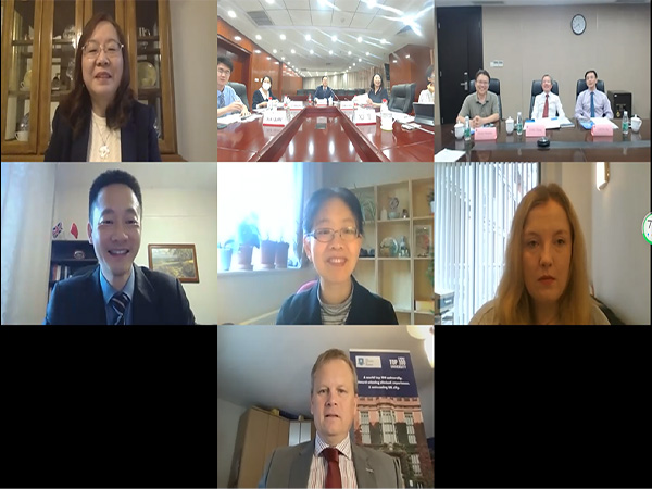 校领导参加英国谢菲尔德大学孔子学院第十四届理事会