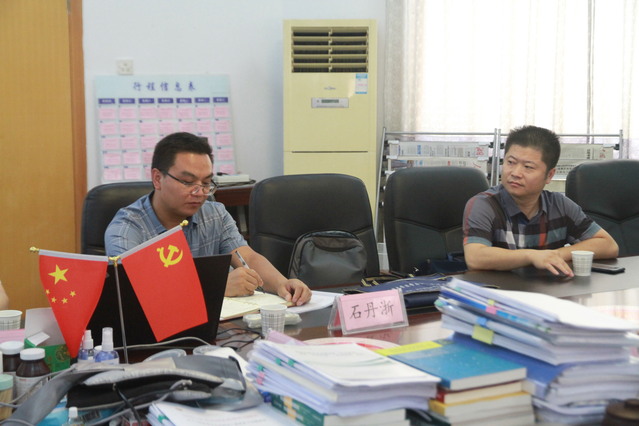 三峡大学法学与公共管理学院一行来校学习调研