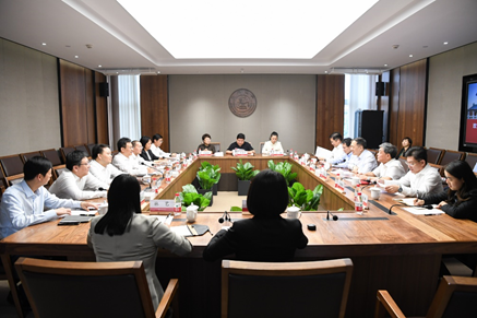 校领导会见闵行区领导班子一行