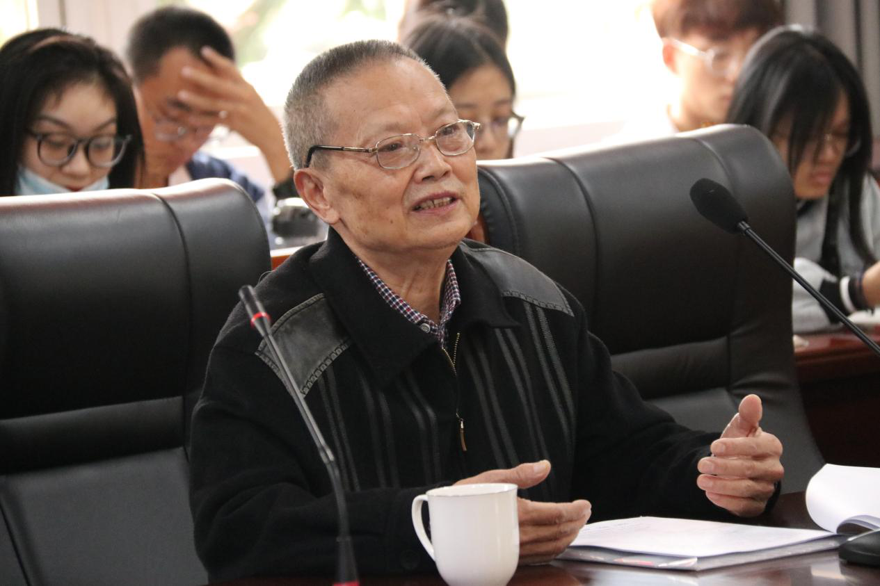 【党史学习进行时】商旅学院开展老党员讲党课活动