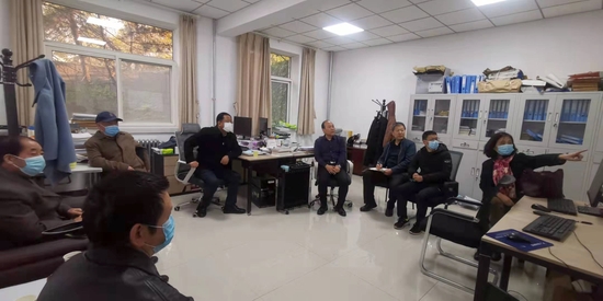 西北师大校领导检查在线教学工作开展情况