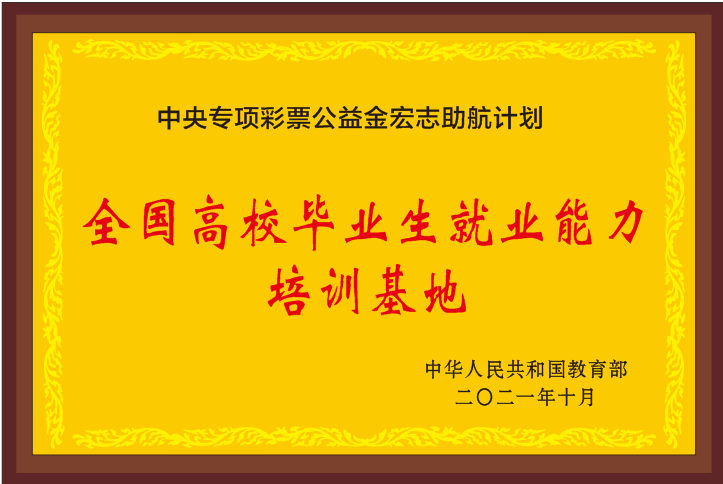 我校成功获批“全国高校毕业生就业能力培训基地”