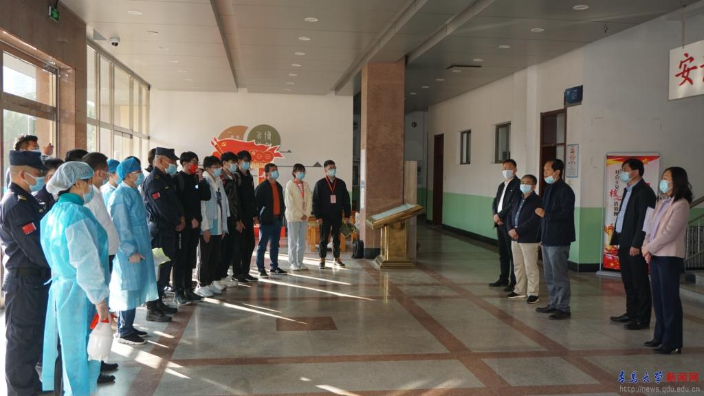 我校组织开展教学场景疫情防控应急处置演练活动