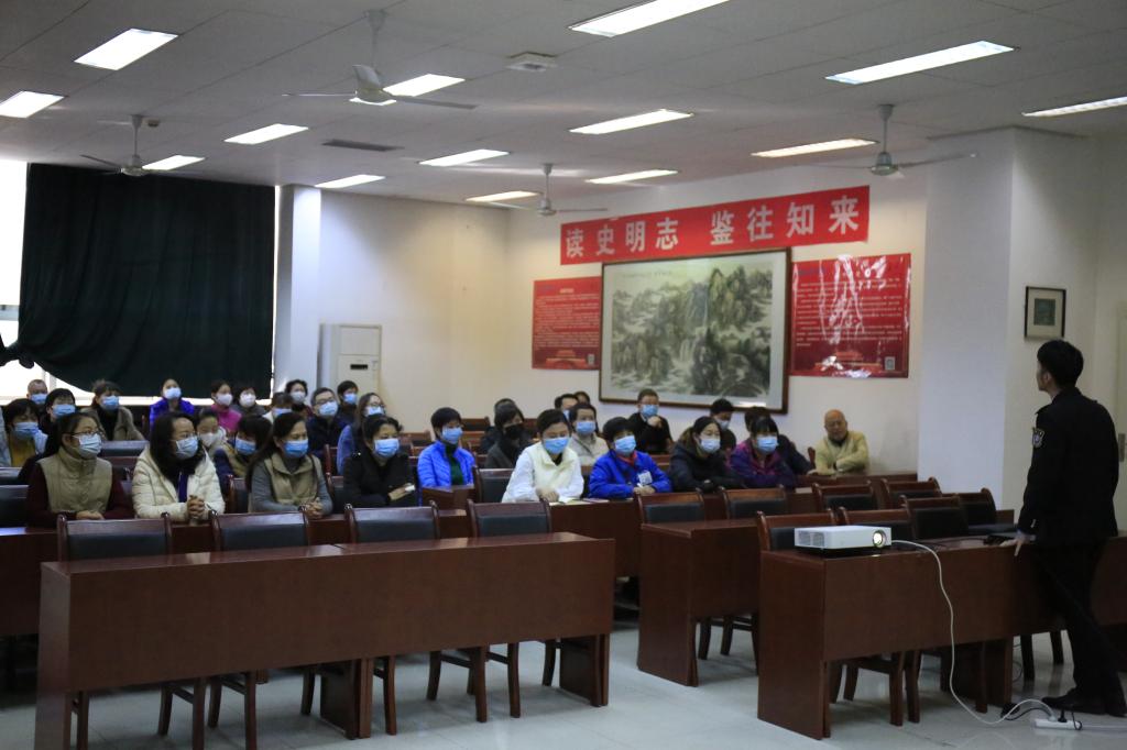 保卫处组织开展“119”消防安全月系列活动