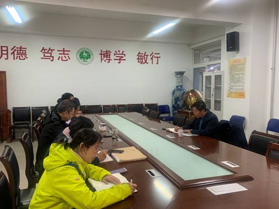 党委常委、副校长王志强到文化旅游学院调研指导工作