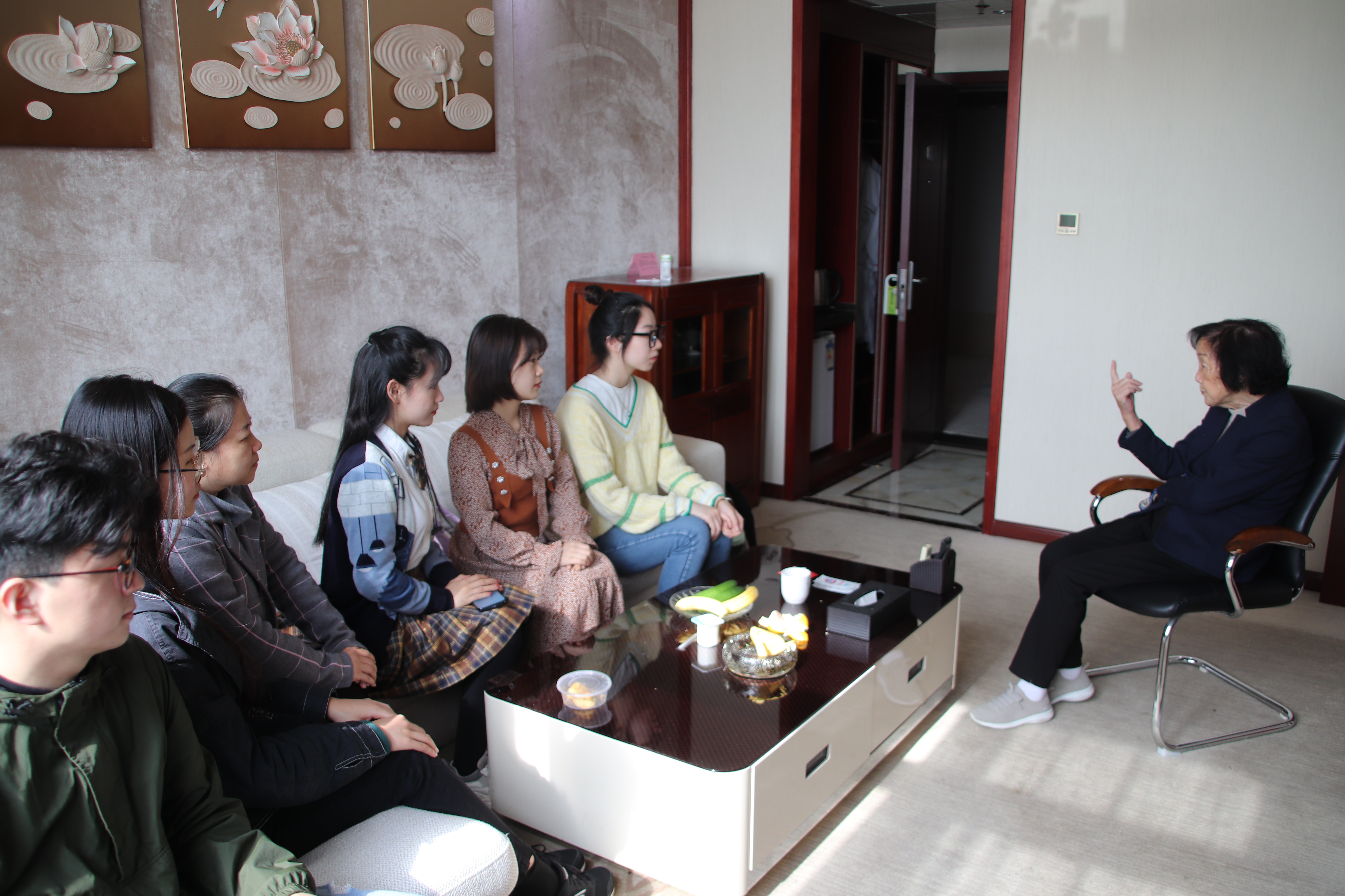 中国心理学名家张厚粲先生与我校心理学院师生代表进行百年心理人的深度对话