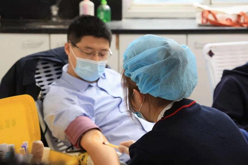 上海交大举行2021年第四次主题献血活动