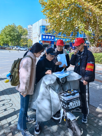 我校持续推进校园电动车秩序综合治理