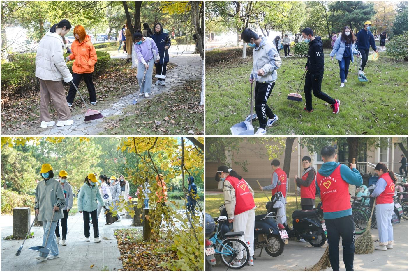 校园劳动日师生们用汗水感受劳动的乐趣