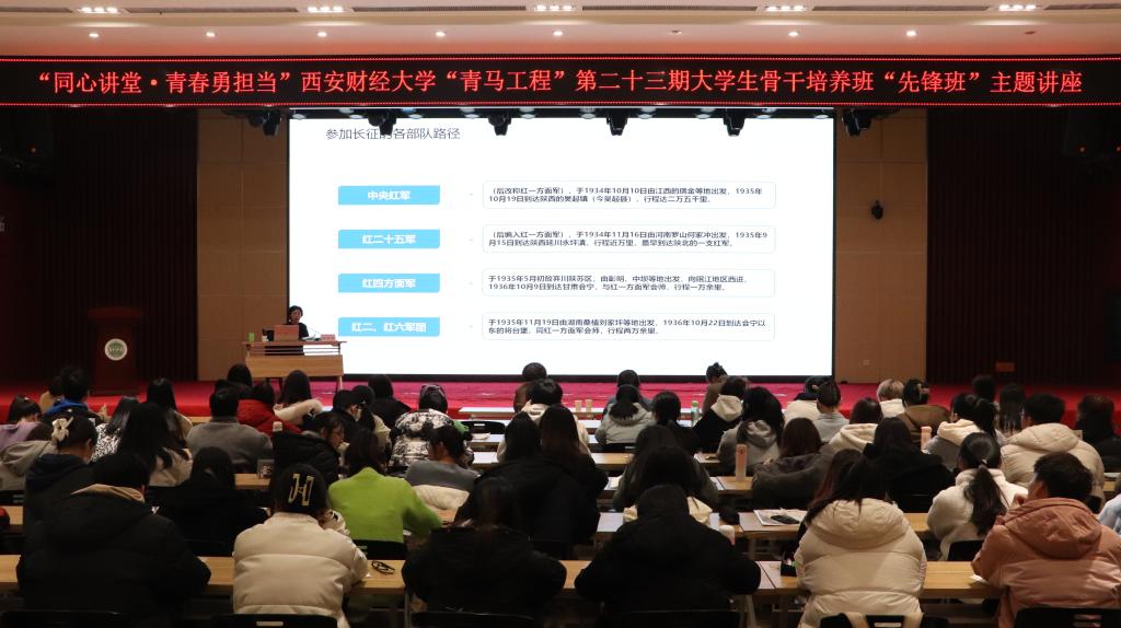 “同心讲堂ㆍ青春勇担当”主题讲座在大学生骨干培养班开讲