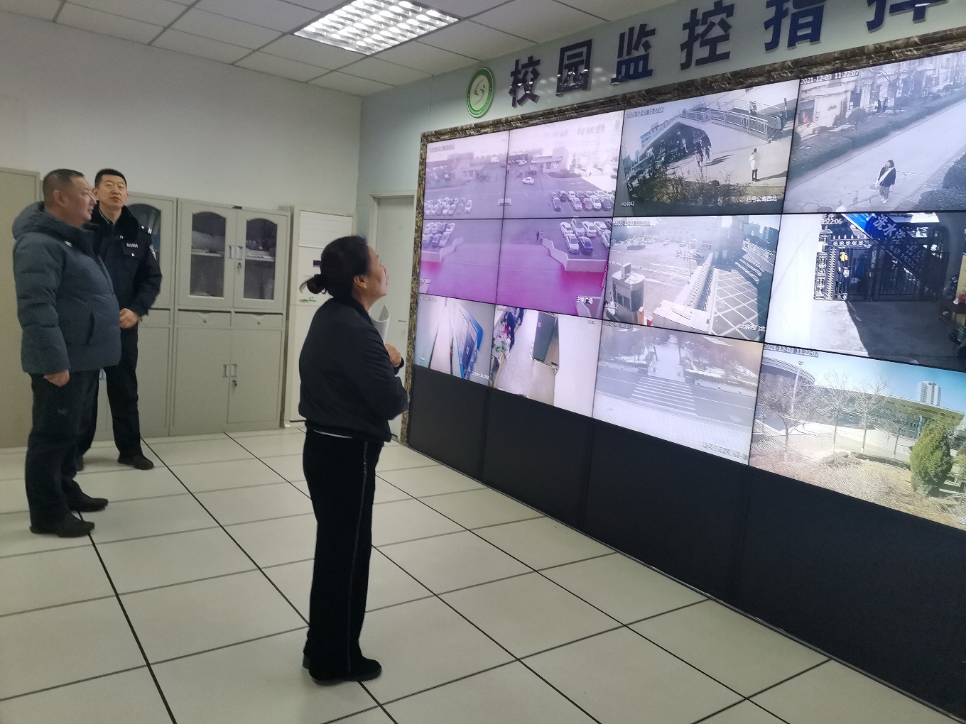 太原市公安局对我校开展校园安全专项检查