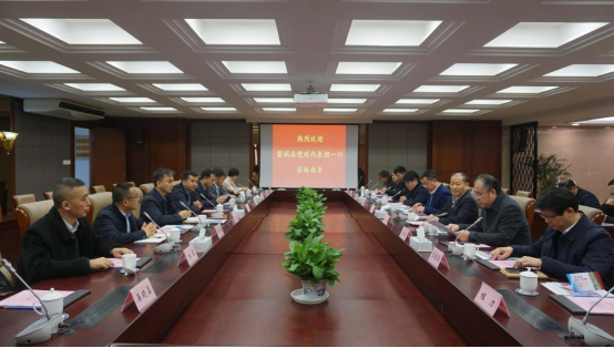 霍城县党政代表团一行来我校深化校地合作