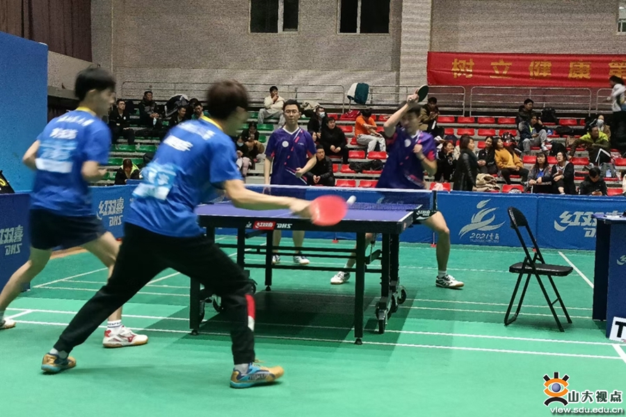 ［体育］山大在山东省大学生运会乒乓球比赛中荣获佳绩