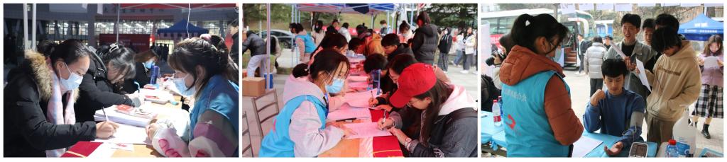 情暖寒冬：我校1082名青年学子无偿献血暖人心