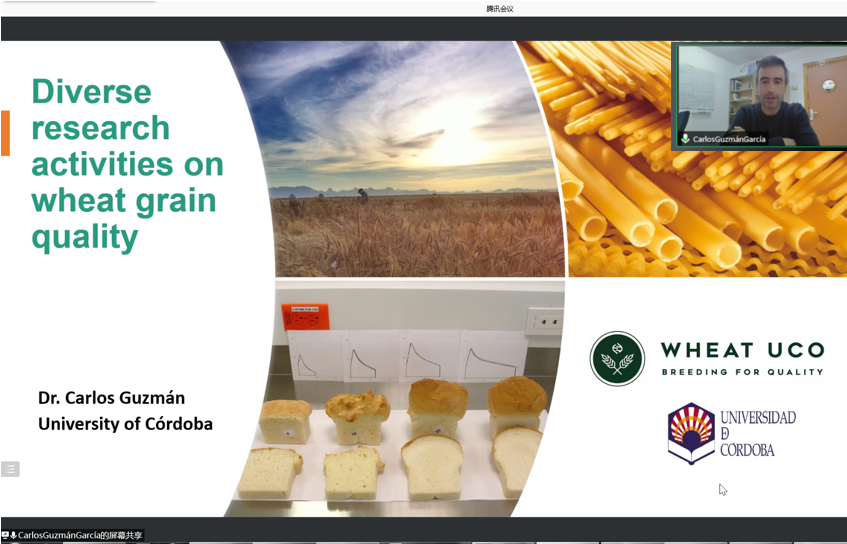 西班牙科尔多瓦大学卡洛斯博士为我校师生作报告