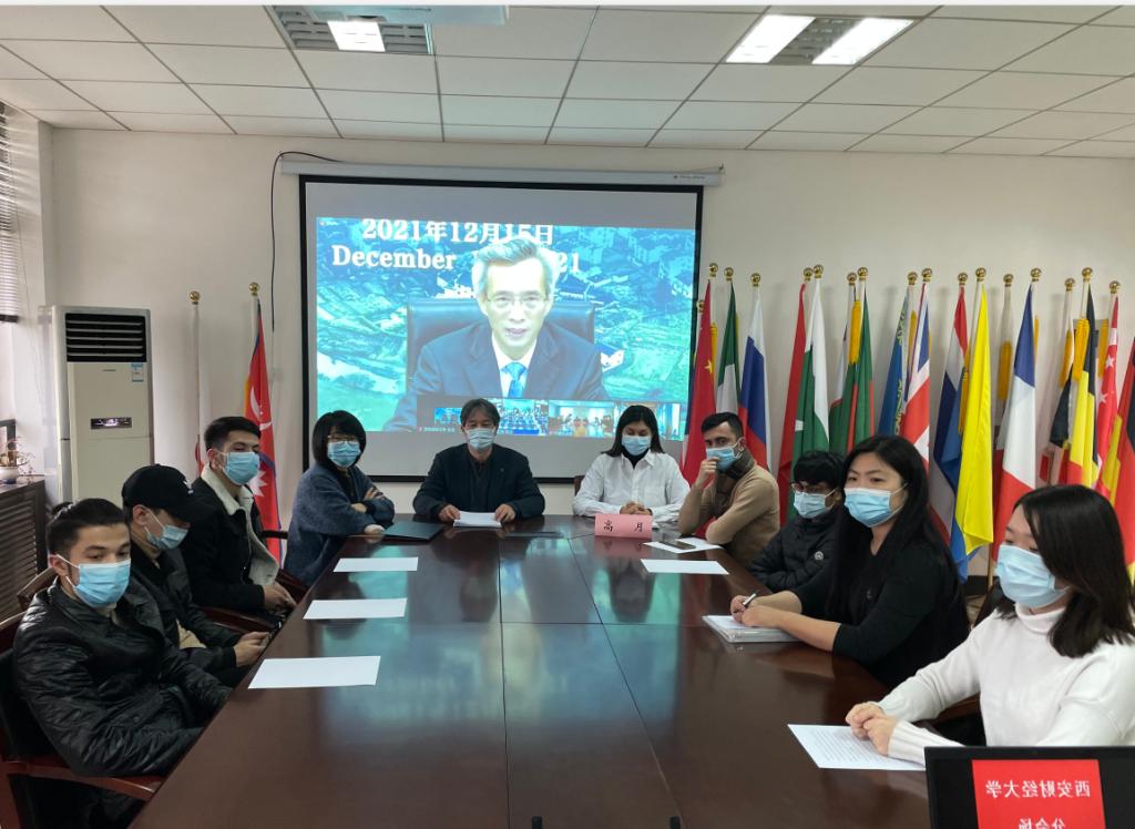 ​学校留学生管理工作取得成绩