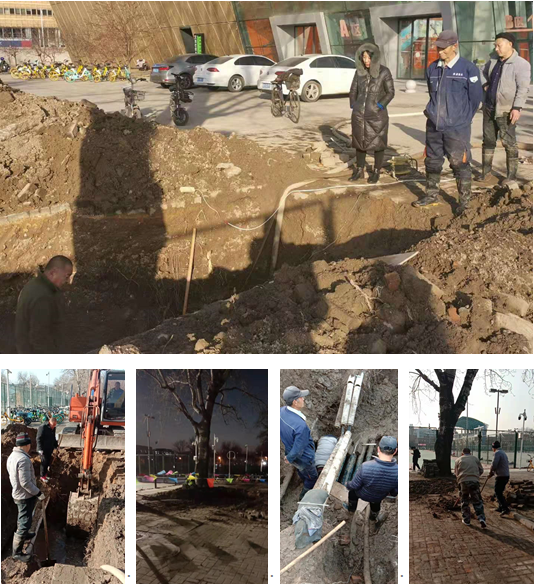 积极奋战克难关，给水抢修供保障