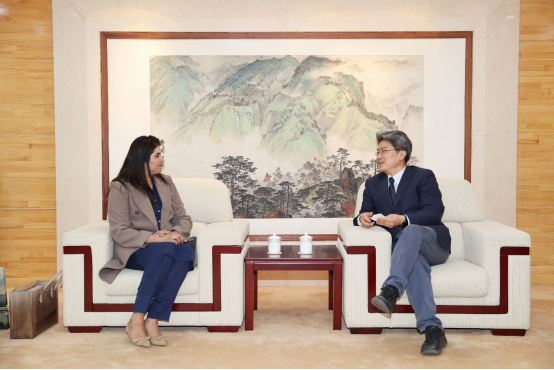 巴基斯坦驻华文化教育参赞来访