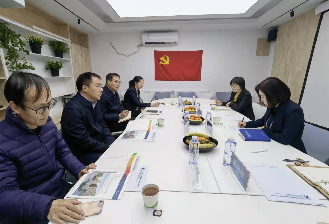 圆明园管理处一行来访国际传媒教育学院（境外学生教育中心）
