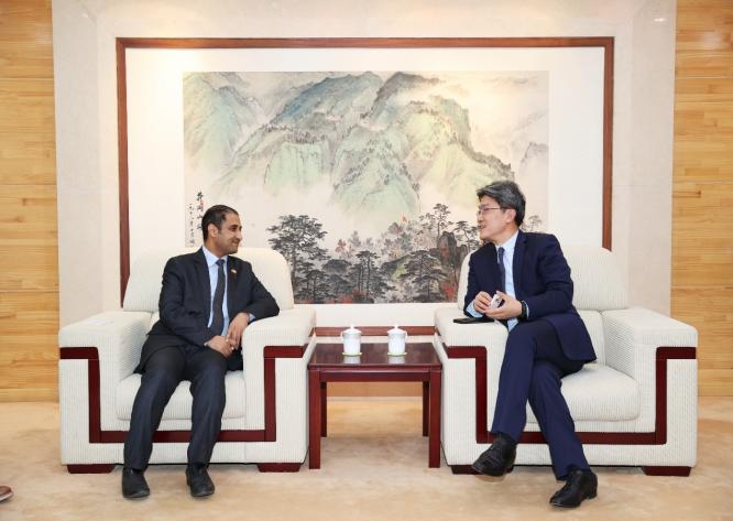 沙特驻华文化教育参赞一行来访