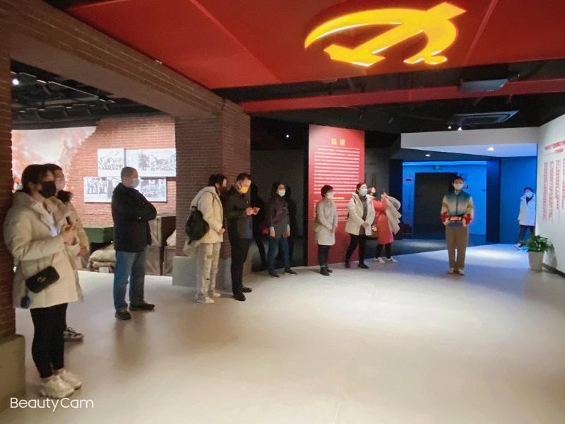 [党史学习教育]后勤保障中心第七党支部和幼儿园党支部赴中共四大纪念馆参观学习