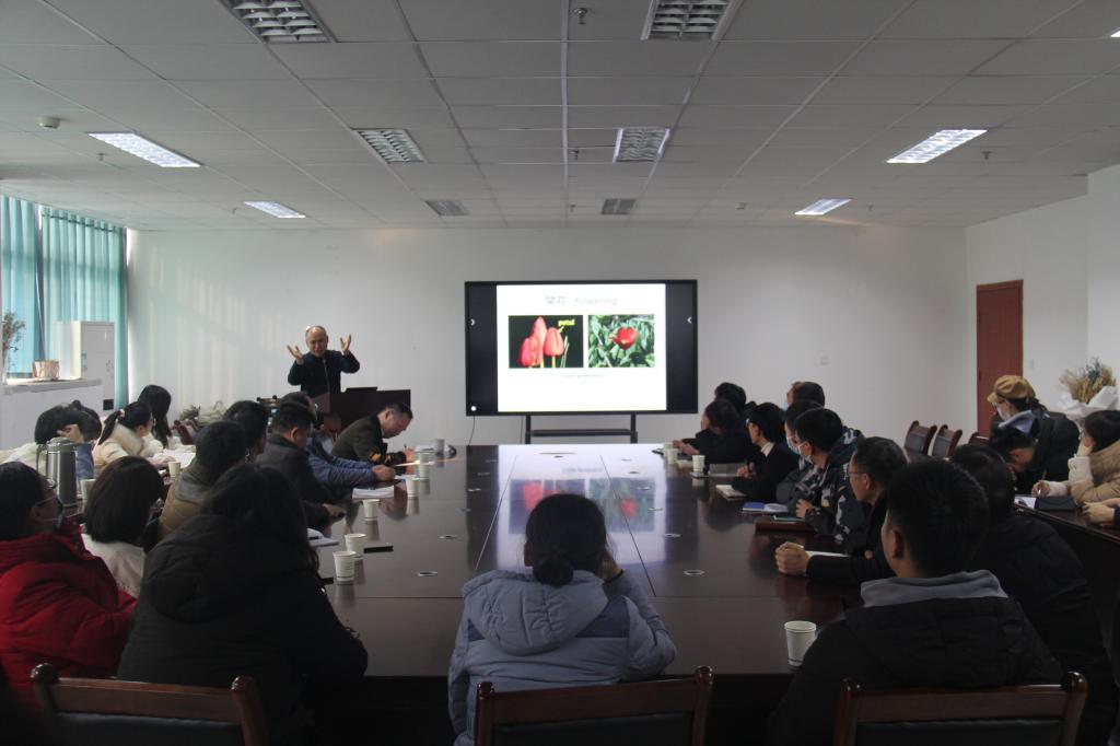 日本千叶大学小松田隆夫教授来校交流访问