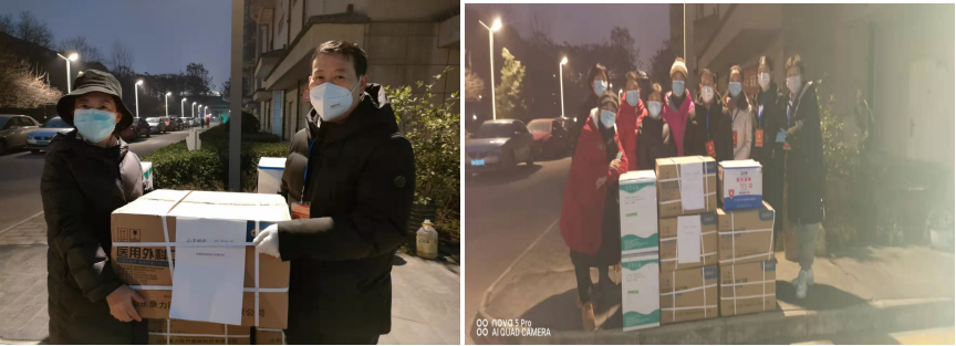 【战“疫”情】校民盟及民建向抗疫一线捐赠防疫物资