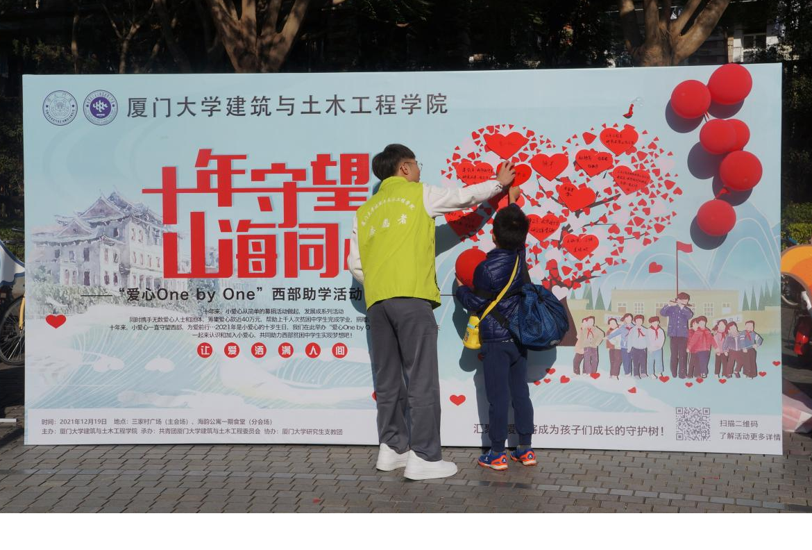 建筑与土木工程学院连续十年开展西部助学活动