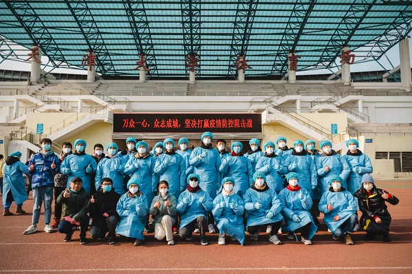 “快出加速度！”卫津路校区第四轮全员核酸检测高效完成