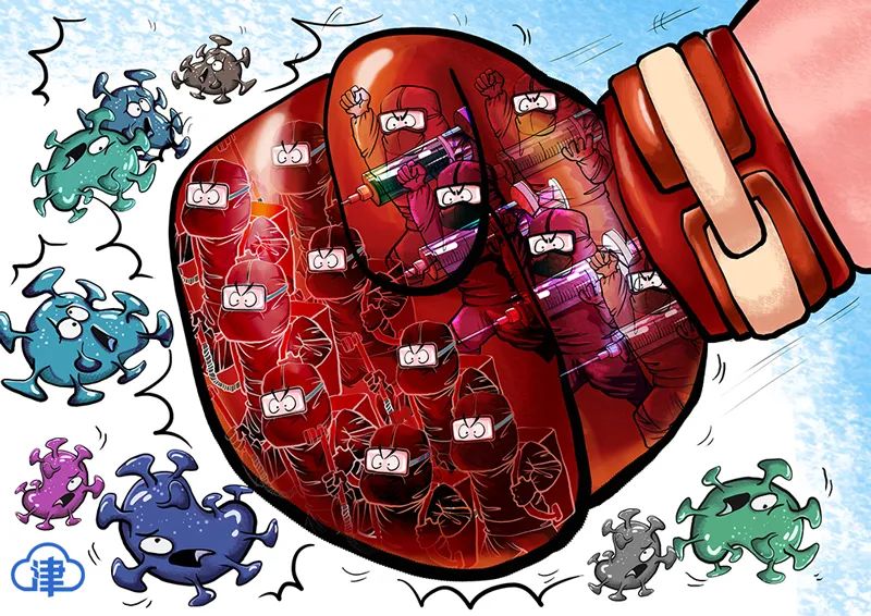 凝聚正能量的抗疫漫画，出自天大这位MBA学生
