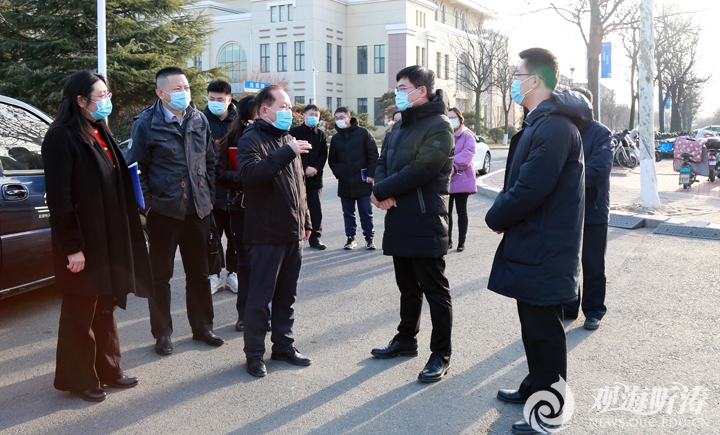 市委教育工委领导到校督导常态化疫情防控工作走访慰问留校师生