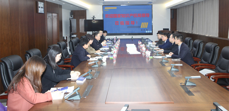 国家知识产权局领导来我校考察调研