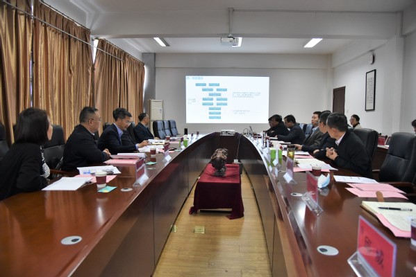 校长陈发棣调研走访相关学院