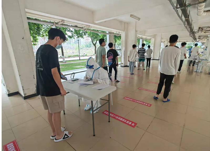 戮力同心筑牢防线珠海校区封闭式管理有力度、有温度