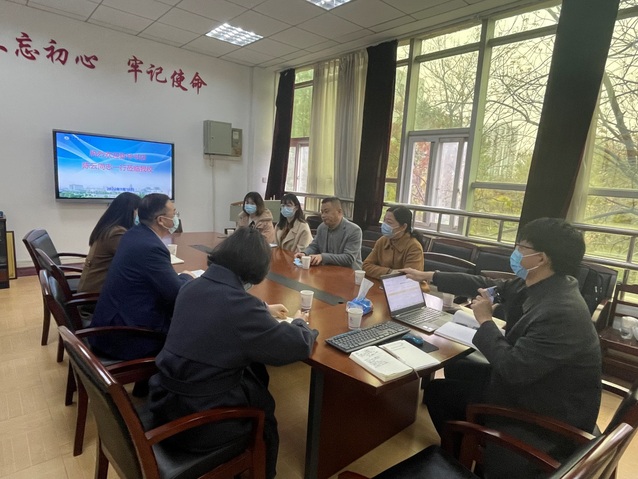 湖北省新华书店有限公司来我校洽谈合作事宜