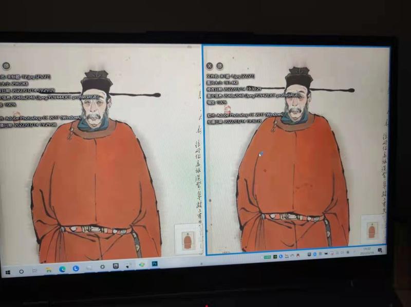 线下显风采，线上展才华｜文博志愿者服务戴敦邦《水浒传》电视剧人物造型画展